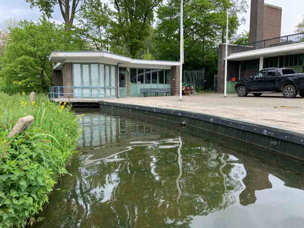 Bosbaan damwand