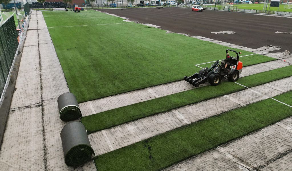 Beeld vervanging kunstgrasveld - GreenMatter