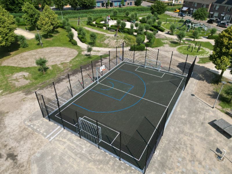 GreenMatter modulaire sportvloer groen Tilburg