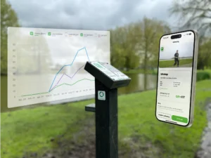 Informatiebord - Bewegwijzering met app, en dashboard